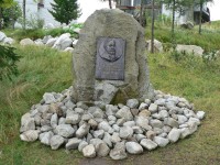 Štrbské Pleso, pomník zakladatele 