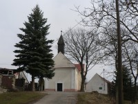 Kladruby, kaple od západu