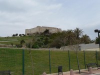 Fuengirola, pohled na hrad od moře