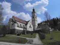 Bavorská Železná Ruda, kostel sv. J. Nepomuckého