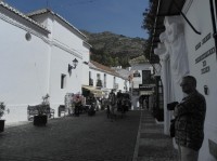 Mijas,jedna z ulic města
