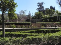 Alhambra, upravená zeleň