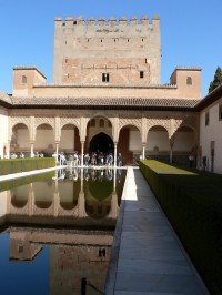 Alhambra, voda v nasridovské části