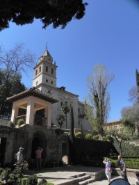 Alhambra, klášter sv. Františka