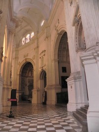 Granada, vnitřek katedrály