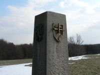 Velká Javořina, detail pomníku