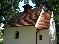 Střeziměř, střecha kaple s vížkou