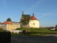 Kostel sv. Jana Evangelisty v Blovicích.