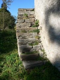 Zborovy, staré schody