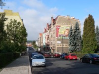 Varnsdorf, ulice nedaleko náměstí