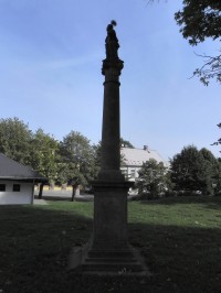 Jiřetín pod Jedlovou, socha sv. Vavřince