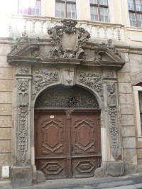 Žitava, portál barokního domu