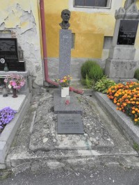 Střelské Hoštice, hrob malíře A. Moravce