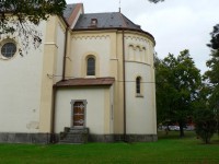Bezděkov, presbytář kostela sv. Václava