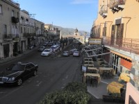Taormina, v novější části města