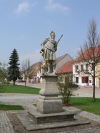 Nová Říše, socha sv. Floriána