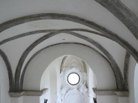 Roštejn, strop hradní kaple