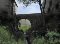 Starý Rybník, hradní most