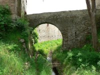 Starý Rybník, hradní most