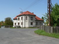 Pačejov nádraží, záběr z obce