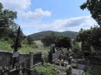 Velká Doubrava ze hřbitova v Poleni