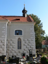 Bezděkov, presbytář kostela sv. Ondřeje