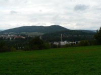 Pohled z Pastviska na Třebovské hradisko