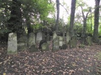 Náhrobníky na židovském hřbitově