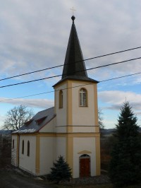 Dlažov, kostel sv. Antonína Paduánského