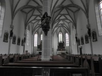 Lunz am See, vnitřek kostela Panny Marie