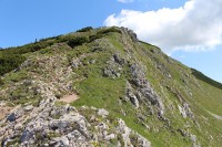 Gross Ötscher, stezka na vrchol