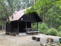 rybník Šanovec - lovecká chata