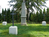 Neděliště - vojenský hřbitov bitvy r. 1866