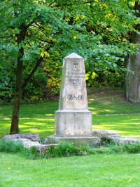 Předměřice - pomník obětem bitvy r. 1866
