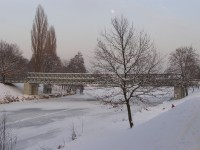 Železný most přes Orlici v Hradci Králové