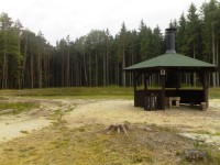 Na Olšině, retenční nádrž - Hradecké lesy