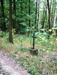 Les Svíb - Alej mrtvých, typový kříž