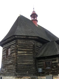 Veliny – dřevěný kostel sv. Mikuláše