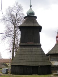 Veliny - dřevěná zvonice