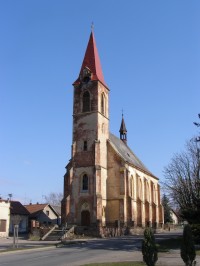 Suchá - kostel Nejsvětější Trojice