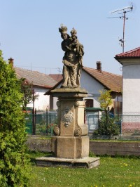 Třesovice - socha sv. Panny Marie