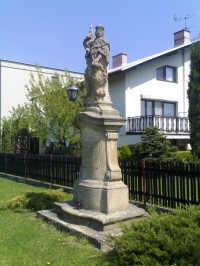 Bříšťany - socha sv. Václava