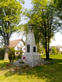 Bříšťany - pomník obětem 1. sv. války