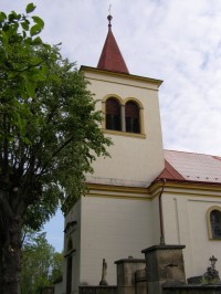 Robousy - Kostel Nalezení sv. Kříže