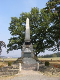 Branka - pomník jezdecké bitvy r. 1866 