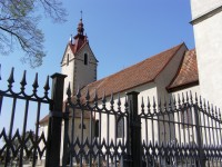 Bohuslavice - kostel sv. Mikuláše se zvonicí