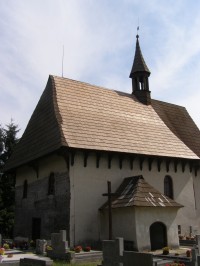 Kozojedy - dřevěný kostel sv. Václava 