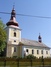 Mlázovice - kostel