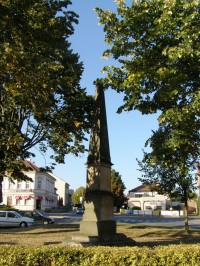 Jičín - pomník bitvy r. 1866 na Letné	
