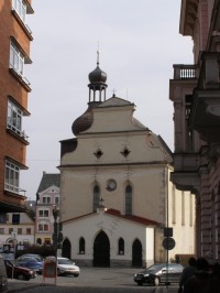 Náchod - kostel sv. Vavřince